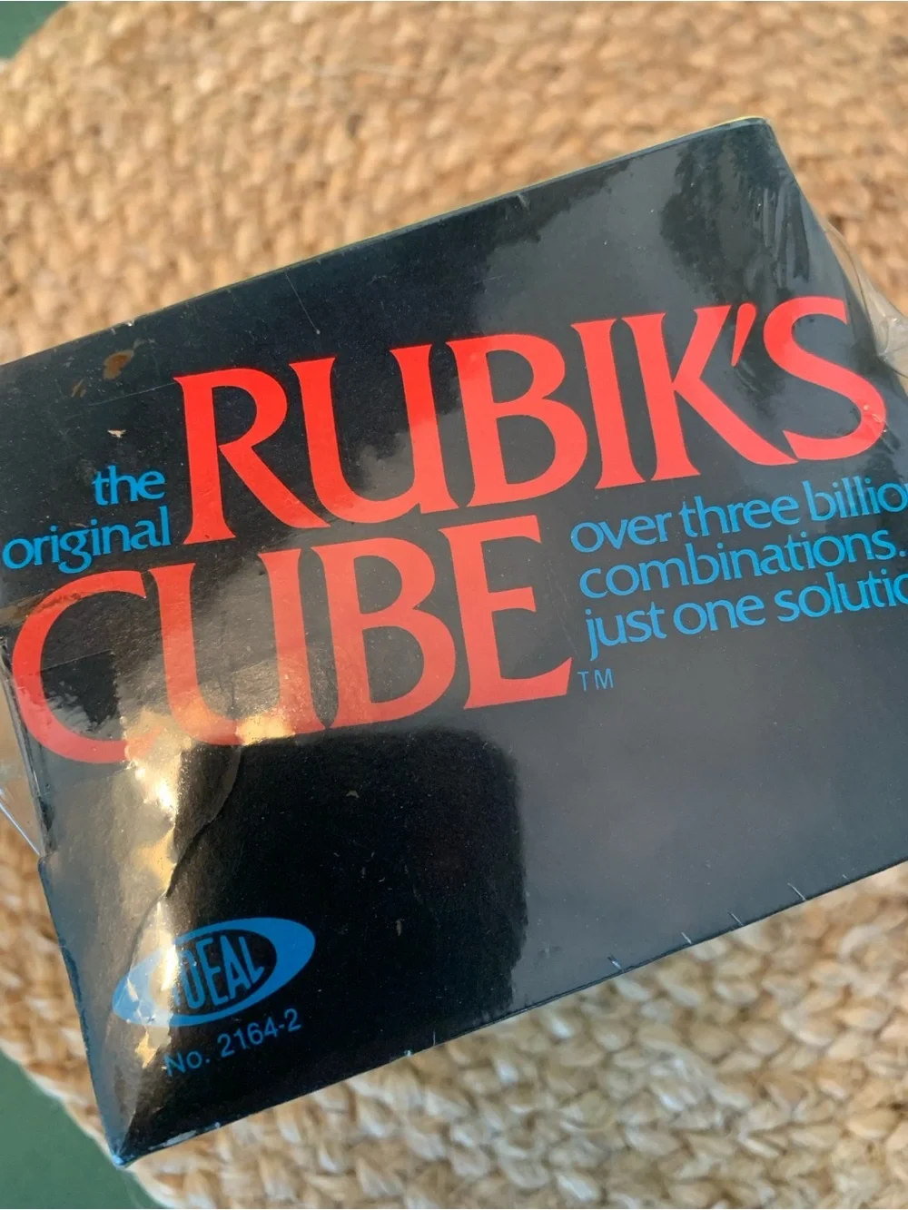 Vintage 1980 Original Rubik’s Cube # 2164-2 New In Box Learning Puzzle